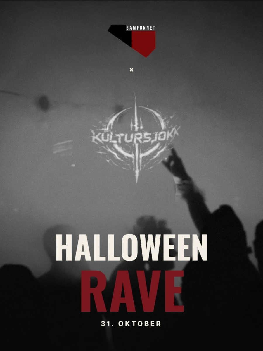 Kultursjokk Halloween Rave på Samfunnet
